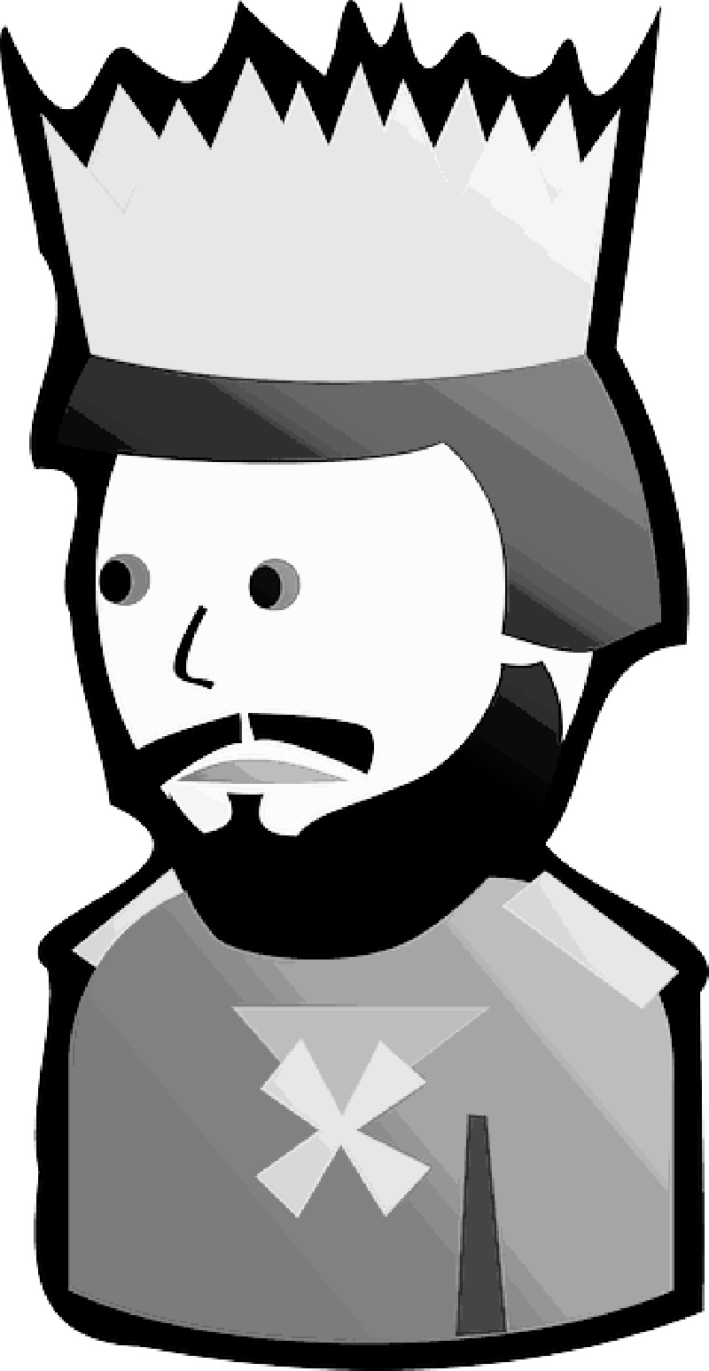 Gold - King Clip Art (800x1546)