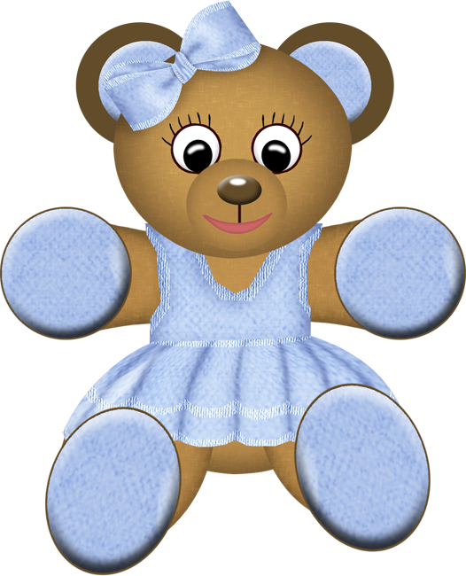 Clip Art - Teddy Bear (526x650)