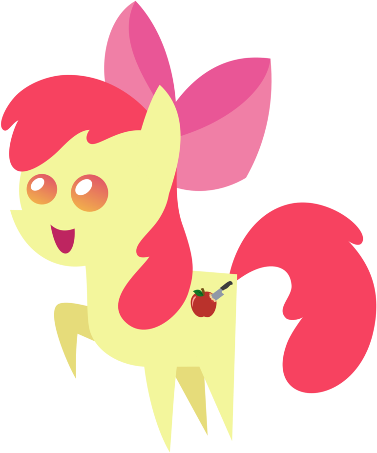 Pointy Apple Bloom By Reitanna-seishin - Apple Bloom Pointy (812x985)