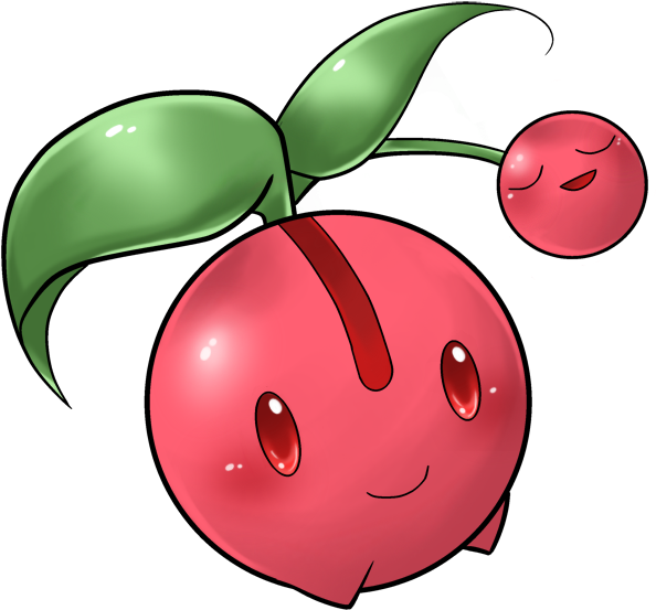 Cherubi Simple By Shiroandfubuki - Cherubi Pokemon (791x761)