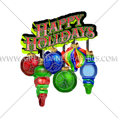 Holiday Ornaments - Illustration (385x385)
