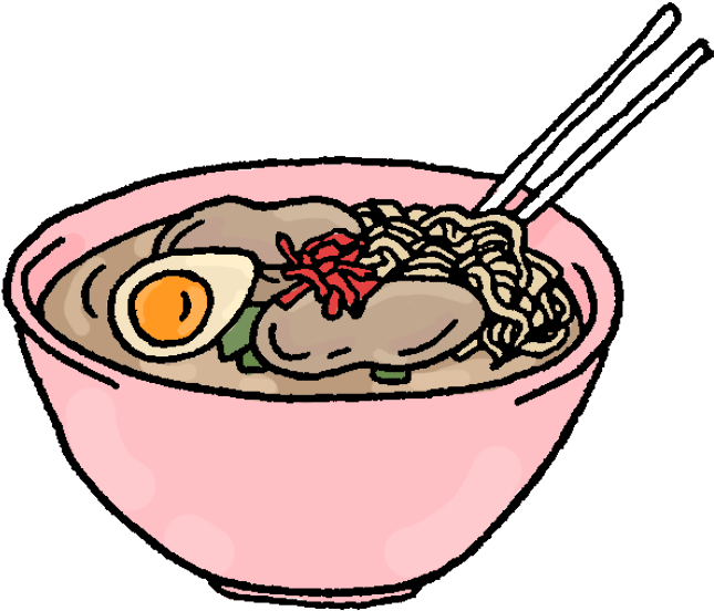Ramen Clipart Transparent - Ramen Gif Transparent (722x705)