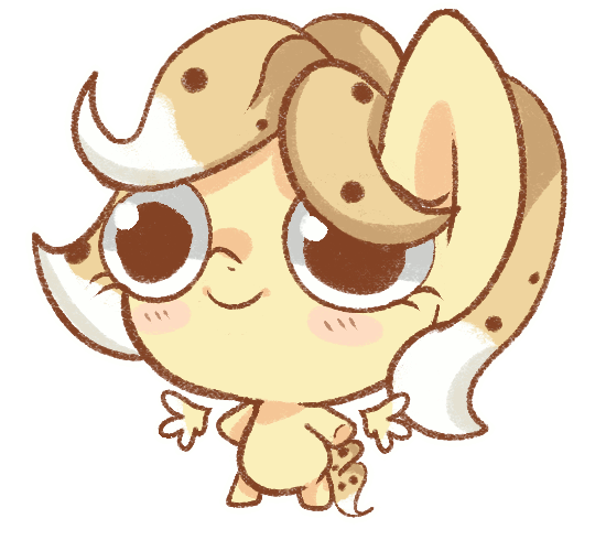 Moonraige, Chibi, Female, Floating Wings, Food, Food - Cartoon (498x475)