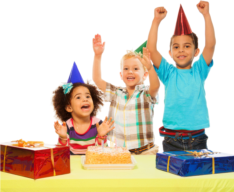 Karate Birthday Party - Kids Party Png (800x694)