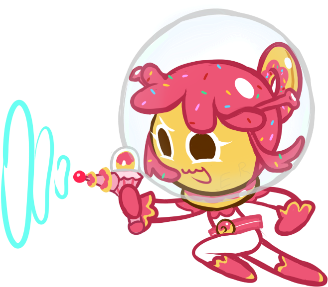 Space Doughnut Cookie By Emptyruby - Cookie Run Space Doughnut (750x650)
