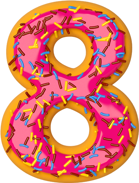 July 1 Donut Number - Doughnut (525x739)