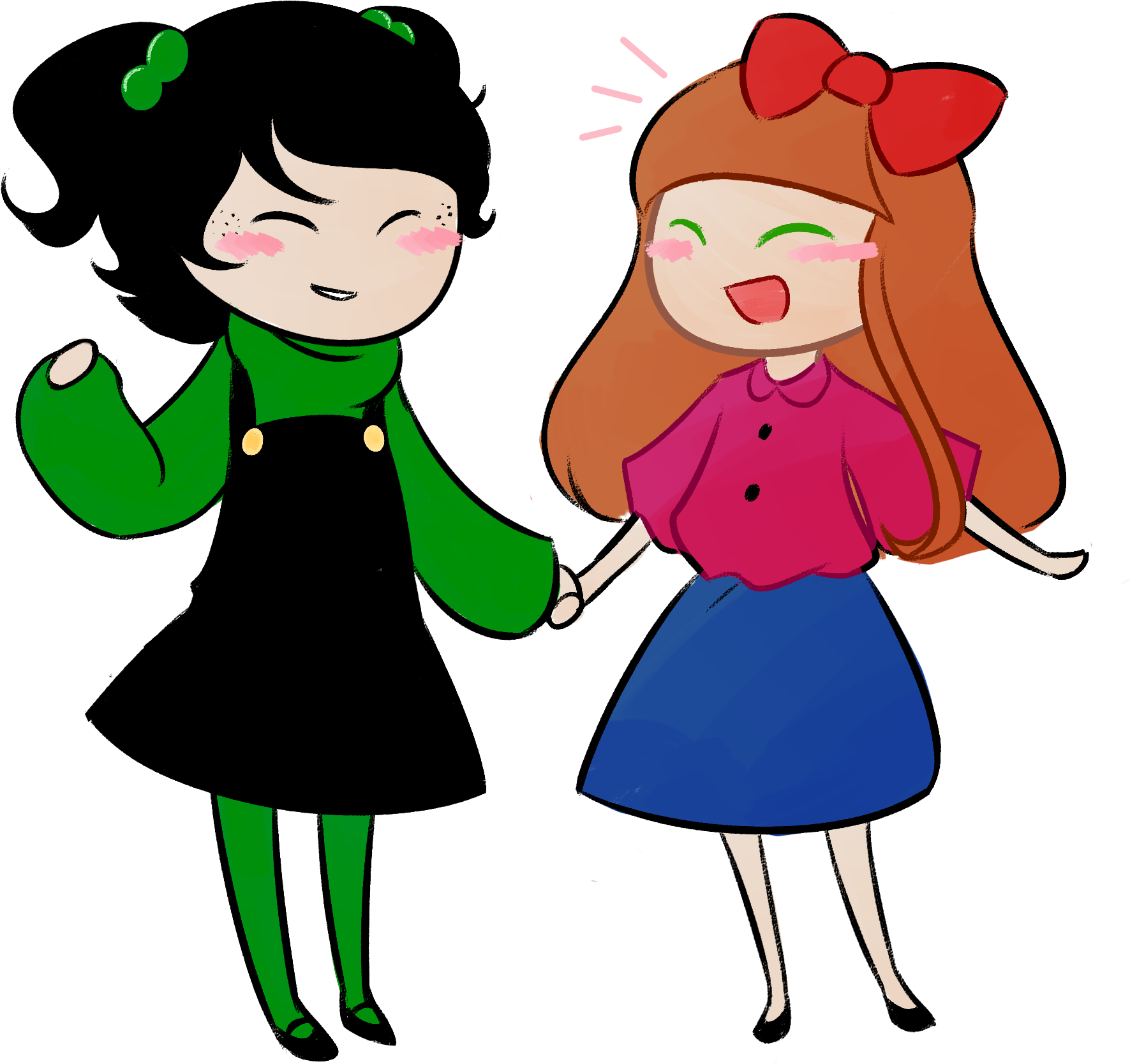 Artworkcross Dimensional Friends - Cartoon (1839x1767)