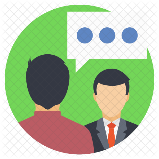 Conversation Icon - Businessperson (512x512)