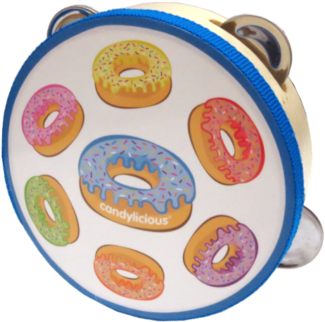 Tkc Music Instruments Tambourine Doughnut - Coin Purse (600x600)