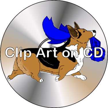 Clip Art On Cd - Dobermann (376x376)