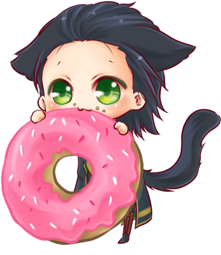 Doughnut Xd By Princeofredroses - Loki Chibi (456x515)