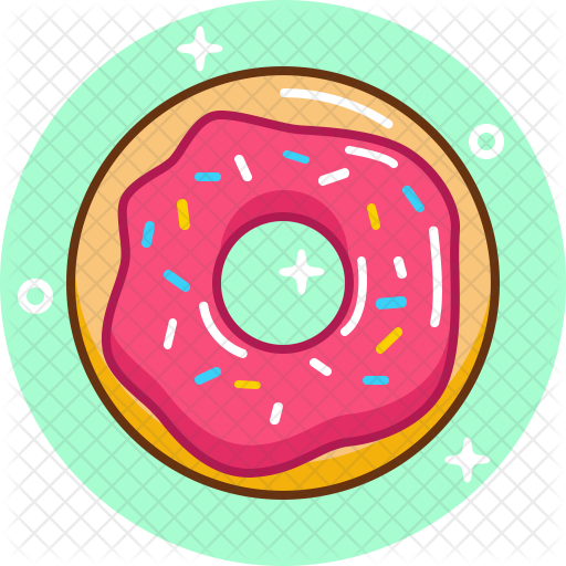 Doughnut Icon - Doughnut (512x512)