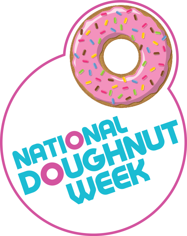 National Doughnut Week Logo - National Doughnut Week 2018 (636x802)