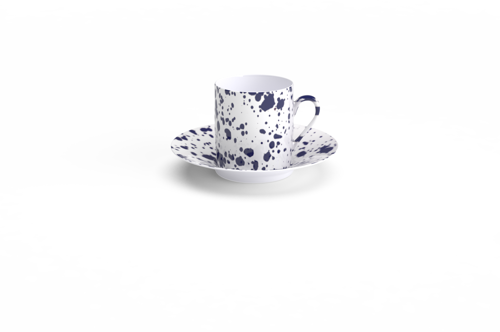 Tasse Cafe Magma Bleu Non Sans Raison Porcelaine De - Tasse Et Soucoupe À Café Magma Cobalt (1600x1200)