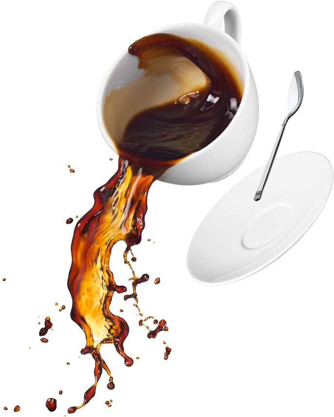 Coffee Cup Tea Stock Photography Coffee Cup - Coffee Spilling (784x1000)