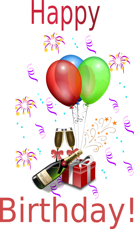 Pic Of Happy Birthday - Happy Birthday And Happy New Year (469x800)
