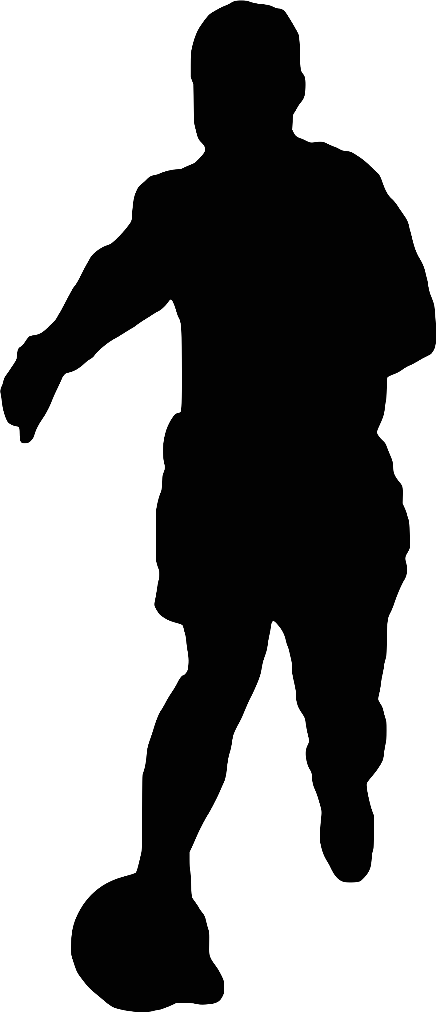 Filefootballer Silhouette - Football Player Black Png (2000x3500)