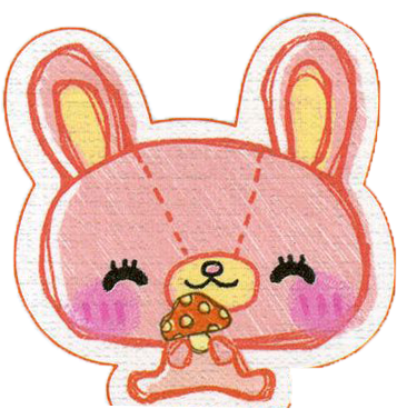Conejito Kawaii Png By Naiaritaa - Kawaii Pink Tumblr Png (393x371)