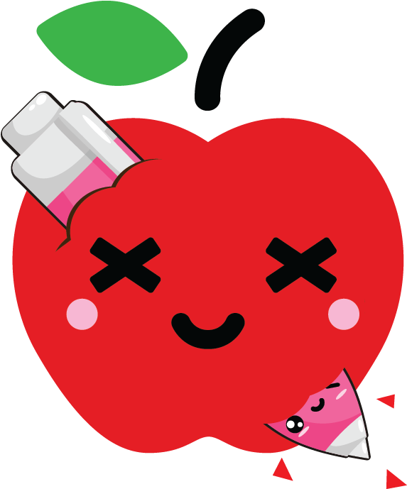 Pen Clipart Kawaii - Clip Art (850x850)