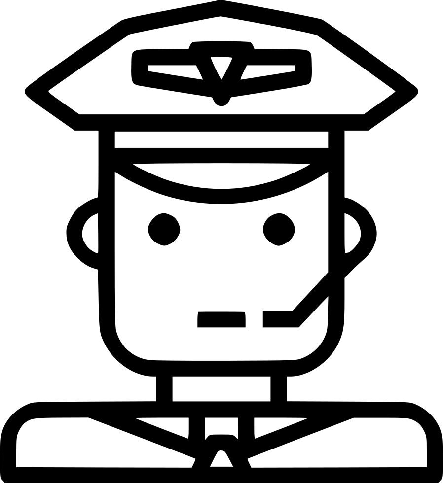 Pilot Commercial Plane Human Comments - Scalable Vector Graphics (898x980)