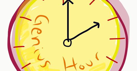 Genius Hour En Nuestro Salón De Clase - Wall Clock (530x278)