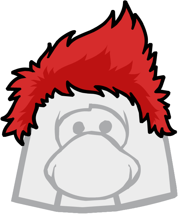 The Strawberry - Club Penguin The Flip (573x690)