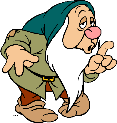 Doc, Snow White The, Sneezy Snow White - Iron-on (404x431)