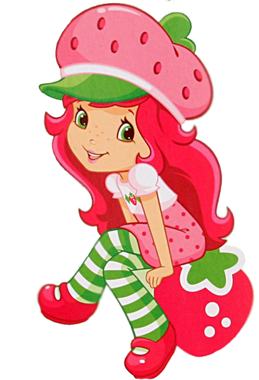 Imágenes De Frutillita Y Sus Amigos - Birthday Party Strawberry Shortcake Thank You Notes (900x1355)