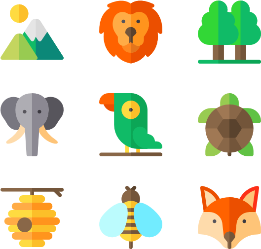 Wildlife - Vector Graphics (600x564)