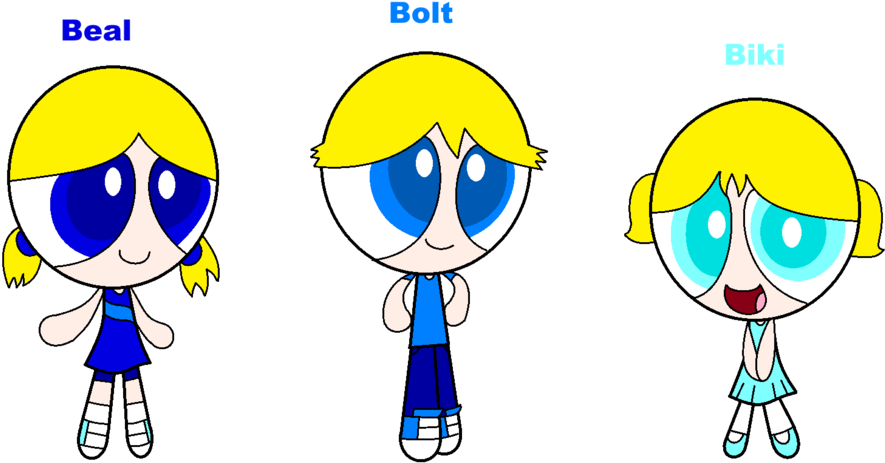 Boomubbles Triplets By Misse The Cat - Cartoon (1024x525)