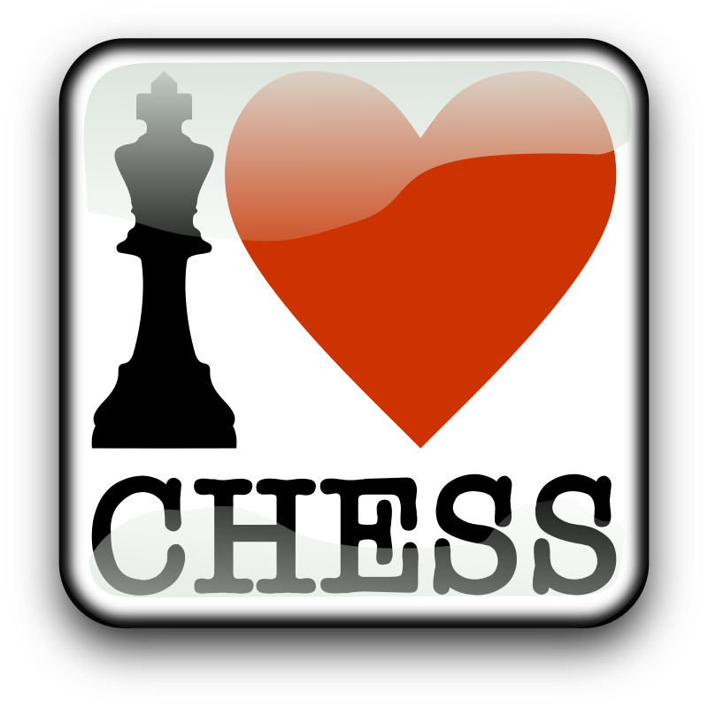 Pin Chess Clip Art - Zazzle I Herz-schach Ipad Mini Hülle (2400x2400)