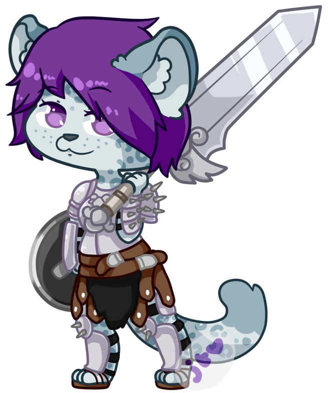 Snow Leopard Bellona By Xnekorux - Leopard (770x900)
