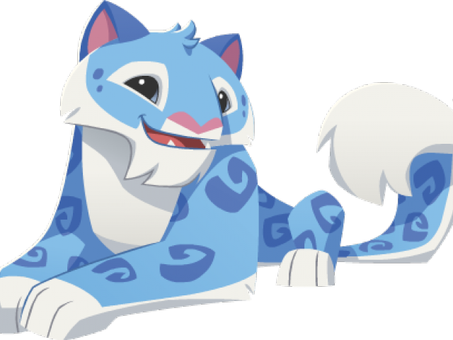 Snow Leopard Clipart Snow Animal - Leopardo De Las Nieves De Animal Jam (640x480)