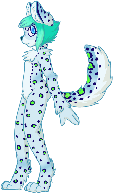 Snow Leopard Girl By Sonicstar4453 - Snow Leopard Girl By Sonicstar4453 (476x778)