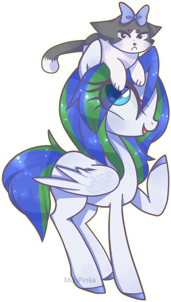 Misspinka, Cat, Female, Mare, Oc, Oc Only, Oc - Cartoon (772x1024)