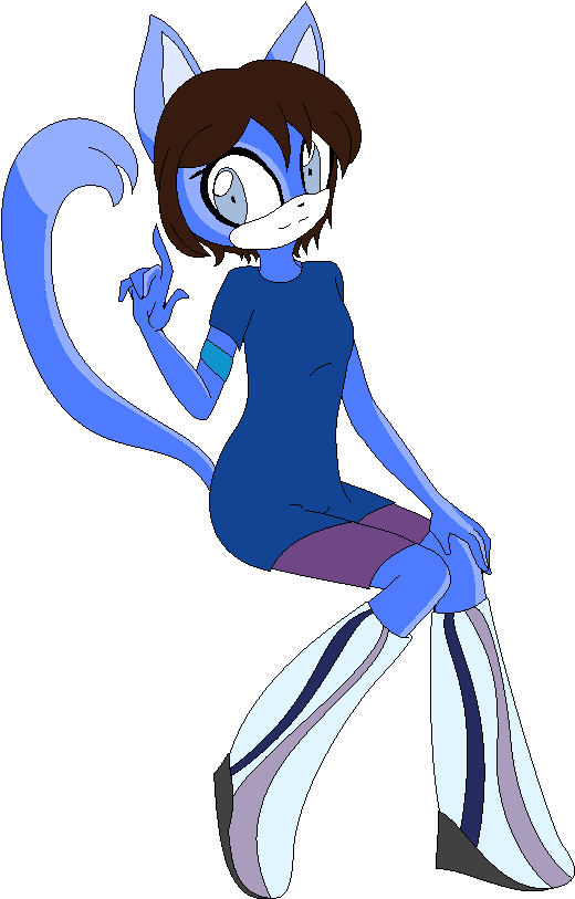 Arya Swift Runner The Cat By Shadowrosa6 - Cartoon (542x845)