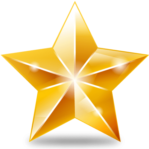 Free Png Christmas Gold Star Png Images Transparent - Christmas Tree Star Png (480x480)