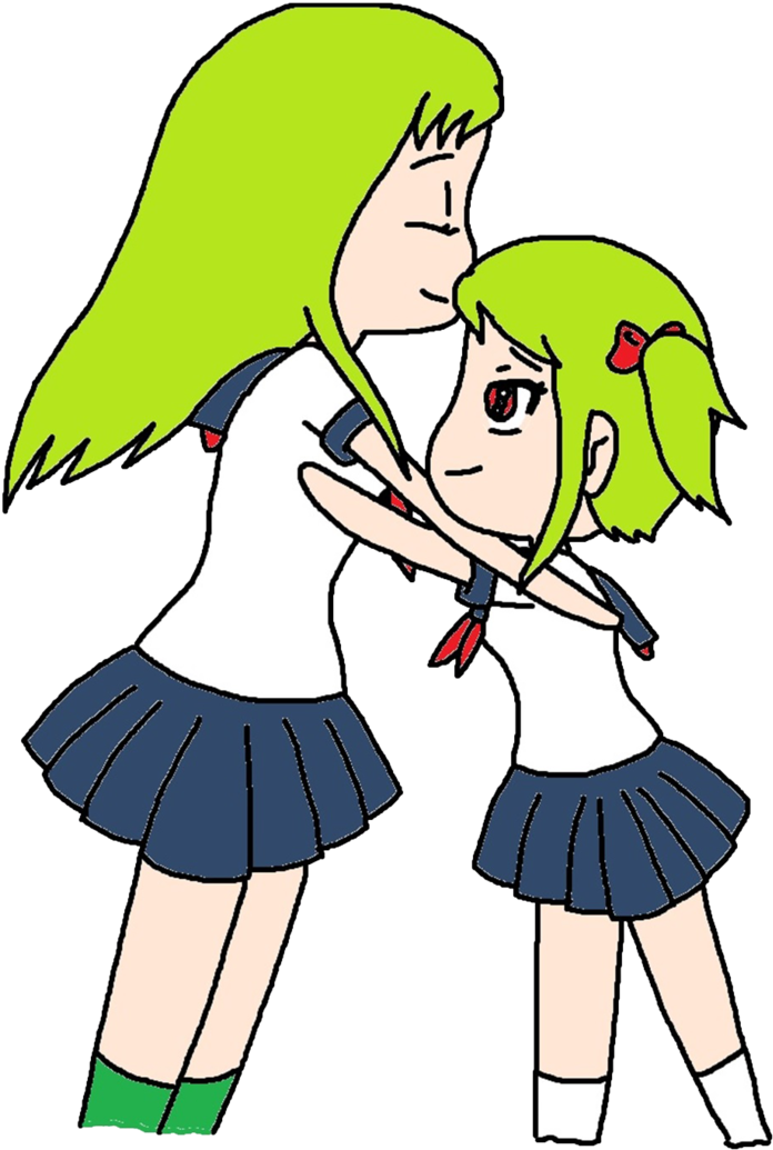 Comission Best Sisters Forever By Kawaii Artistic - Cartoon (748x1068)