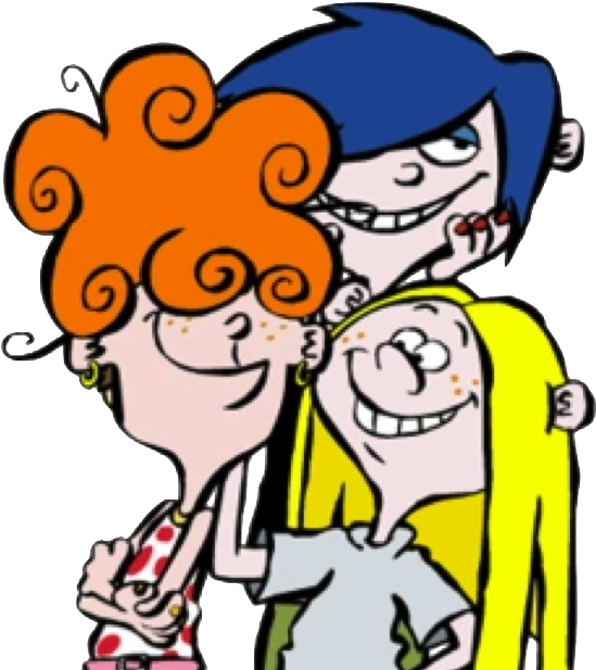 The Kanker Sisters - Ed Edd N Eddy Characters (720x720)