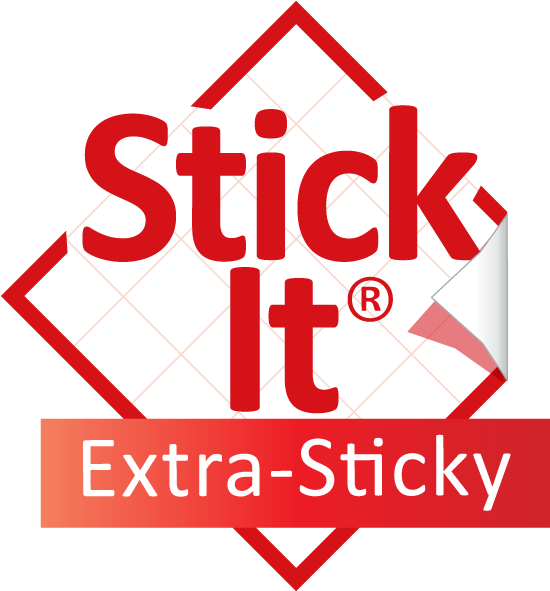 Stick It ® Extra Sticky - Glass (600x600)
