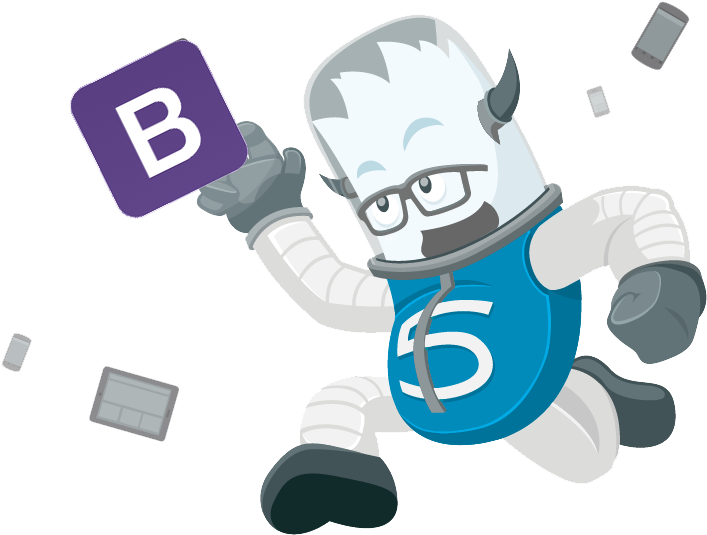 Bootstrap Foundation Five Monster High Fiving The Bootstrap - Foundation Web Framework Logo (815x593)