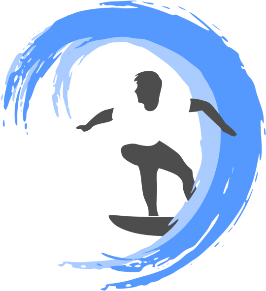 Gallery Of Logo Design Stock Vector Illustration Of - Surf Logo Desig Png (999x999)