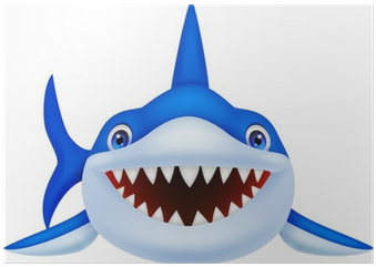 Cute Shark Cartoon (400x400)