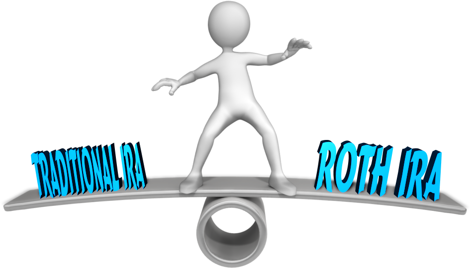 Iras Cliparts - Traditional And Roth Ira (1000x626)