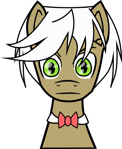 Frederic Horseshoepin Profile Vector By Levelheadedbrony - Cartoon (404x492)