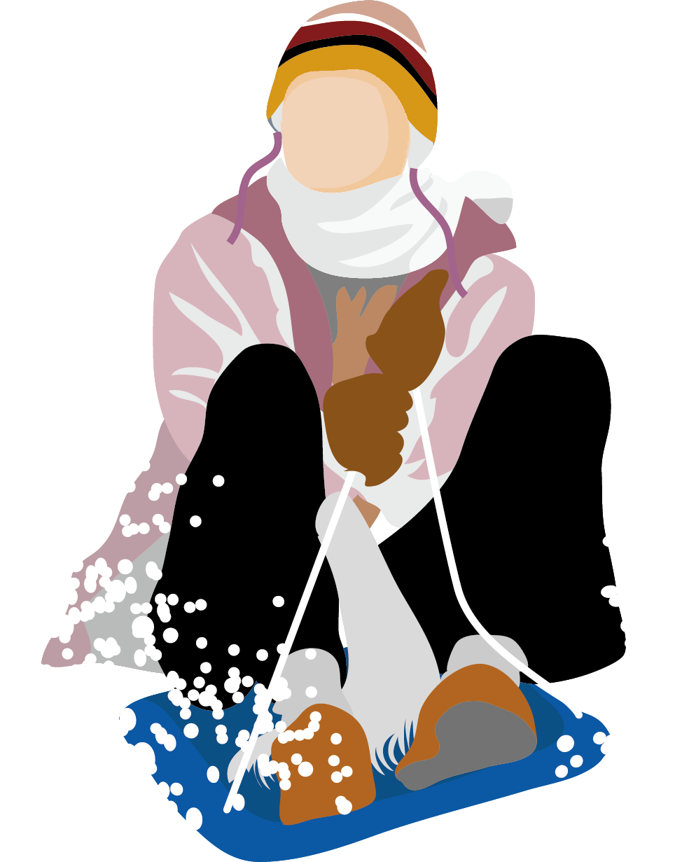 Daxue Skiing Clip Art Snow Skiing 974 1231 Transprent - Illustration (974x1231)