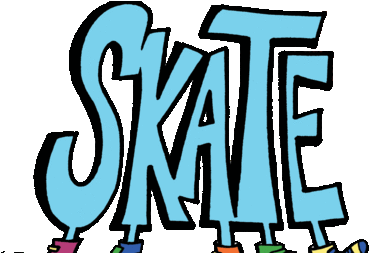 Download Gif - Roller Skating Clip Art (480x252)