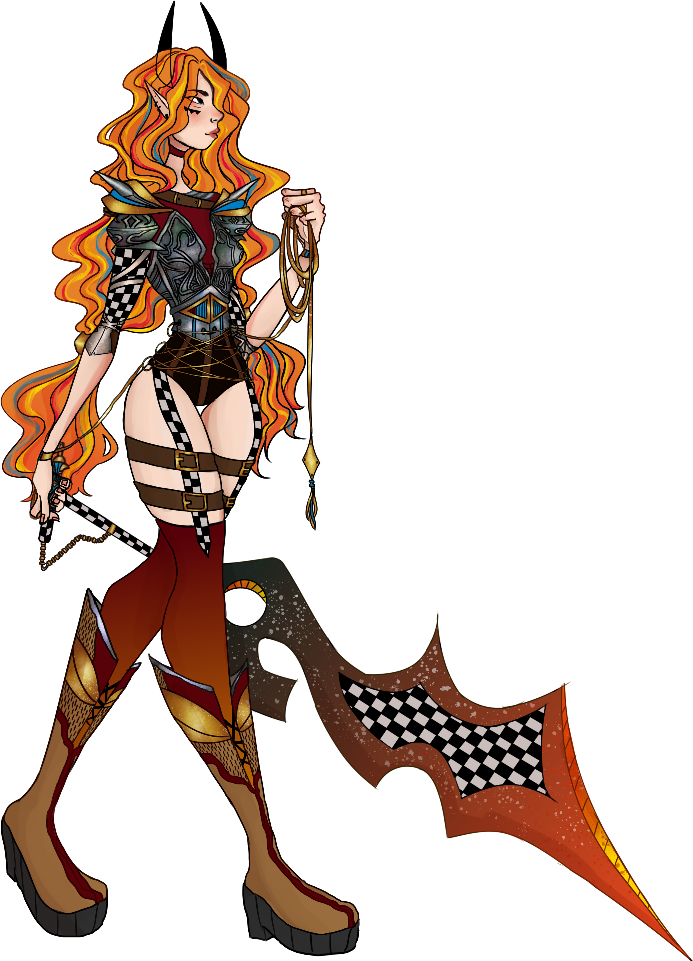 Some Toning And Setting The Colors Down With Pink And - Cartoon (2400x3200)