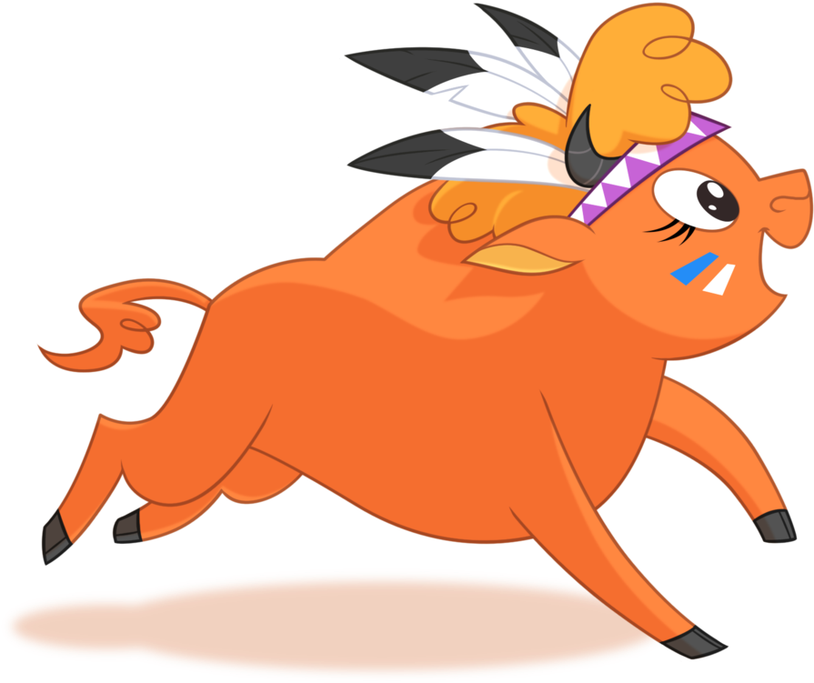 Little Strongheart By Equestria-prevails - Braeburn And Little Strongheart (955x836)