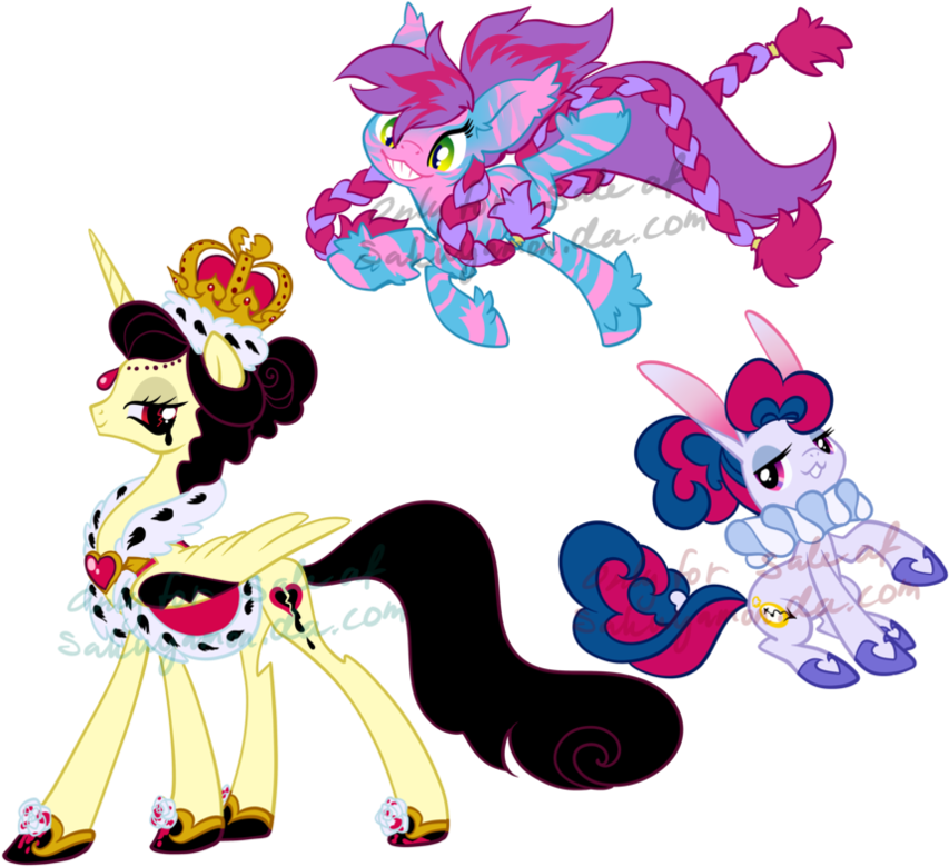Wonderland Ponies Adoptables By Sakuyamon - Pony (894x894)